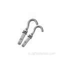 J Type Ring Hook Sleeve Mở rộng Bu lông neo bằng thép không gỉ Bu lông Bolt Sleeve